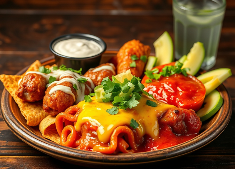 Starters, Wings & Enchiladas